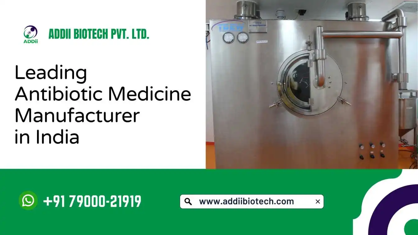 Antibiotic Medicine Manufacturer in India