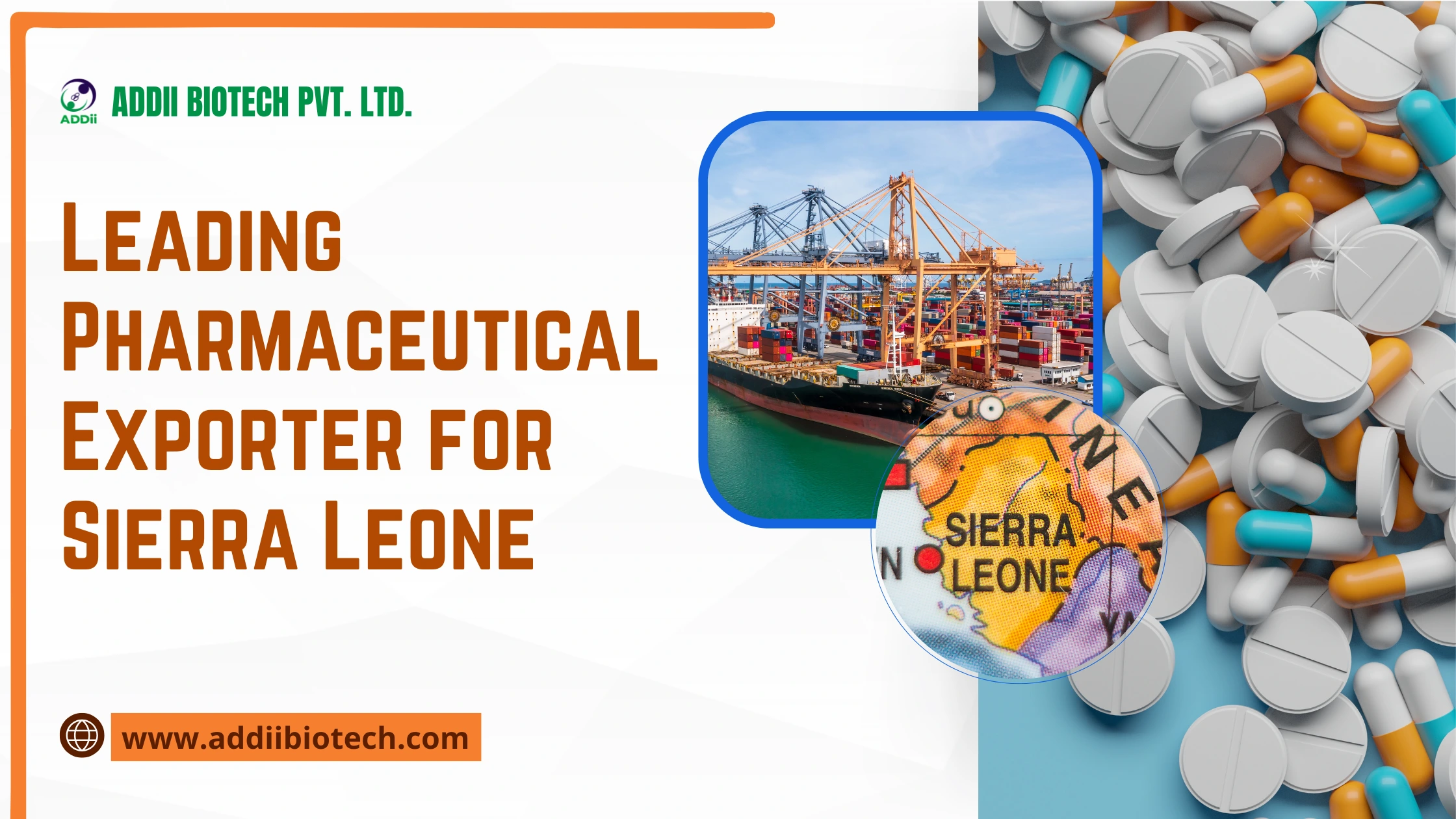 Pharmaceutical Exporter for Sierra Leone