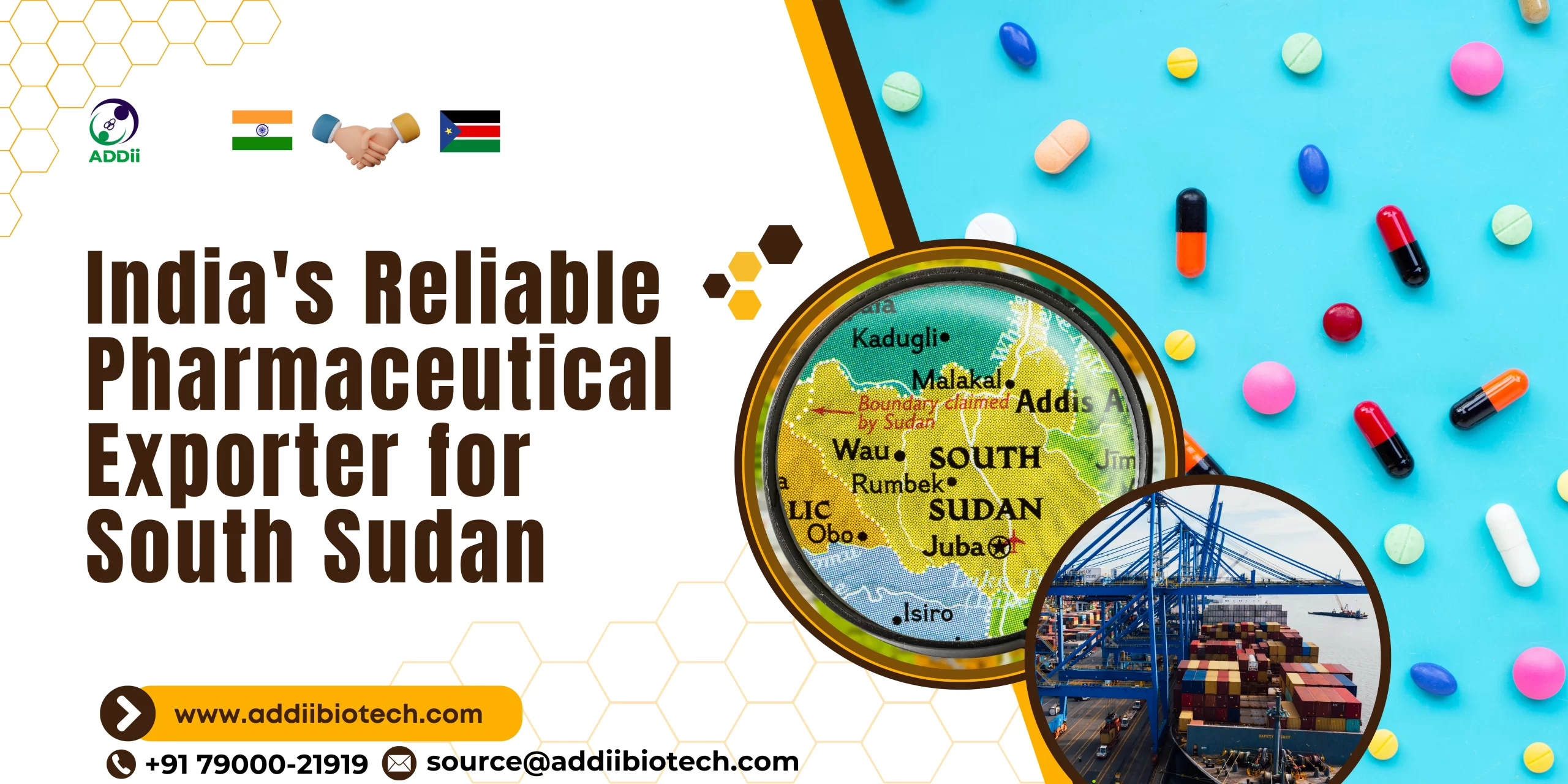 Pharmaceutical Exporter for South Sudan